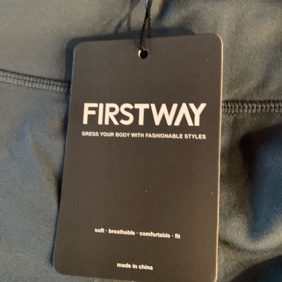 Women’s Firstway Black leggings size Large - Picture 3 of 4